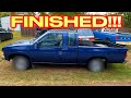 Nissan Hardbody gets new Wheels and Tires!! It's DONE!!
