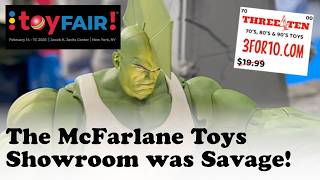McFarlane Toys Showroom Tour Toy Fair 2026