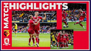Match Highlights | Watford 2 Boro 3 | Matchday 9