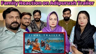 Reaction on Adipurush (Final Trailer) Hindi | Prabhas | Saif Ali Khan | Kriti Sanon | Om Raut.