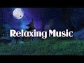 Deep Sleep Music | Space Relaxing Music with Super Moon | Background Deep Meditation [ 432Hz Music ]