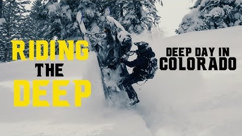 CRAZY DEEP FOR MARCH! | 2022 Polaris Boost in Deep Snow