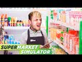 Milan speelt supermarkt simulator