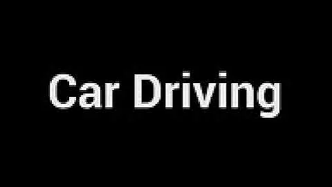 Car Driving Sound Effect