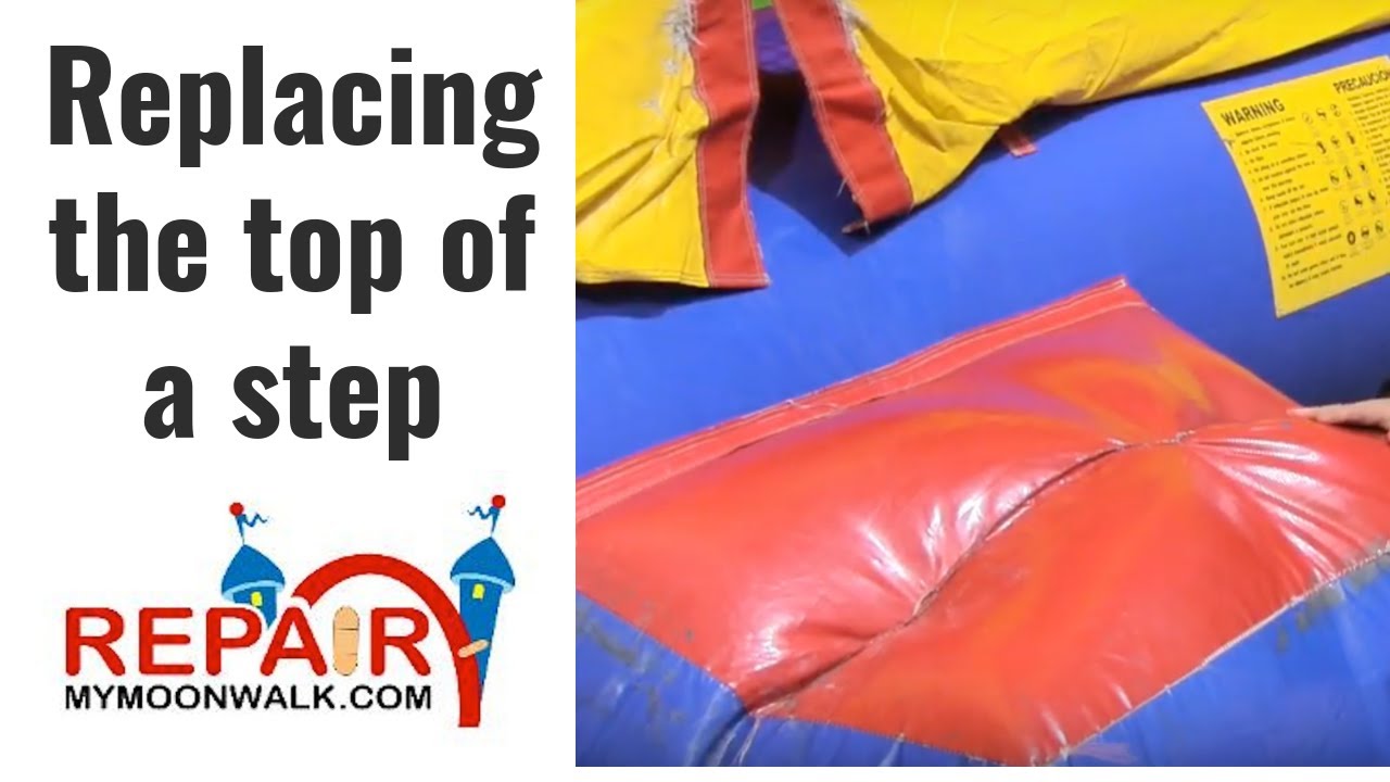 jumpy castle rentals edmonton We fixed a ripping bounce house entrance step
