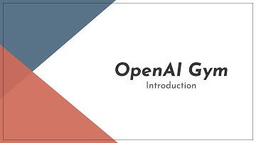 Everything you need to get started using OpenAI Gym to train RL agents.