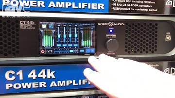InfoComm 2018: Peavey Presents Crest Audio C1 Series Power Amplifiers