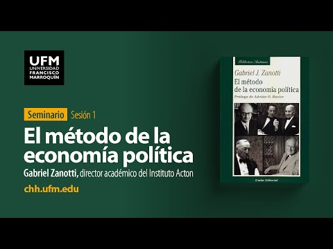 Seminario: El método de la economía política 