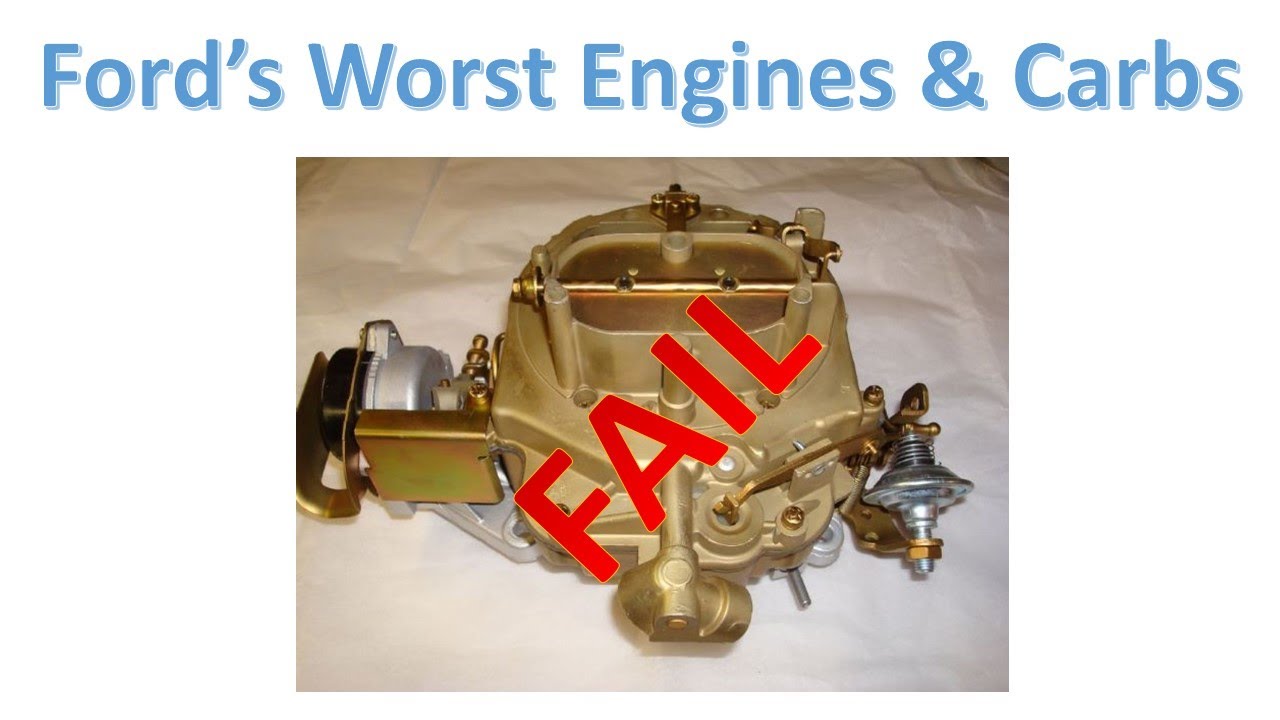 Worst of Ford Engines & Worst Carburetors of All Time - Tips & Tricks for Motorcraft / Autolite 4300