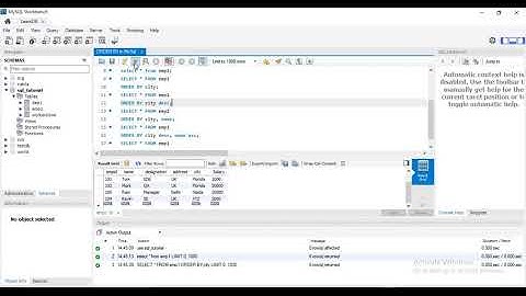ORDER BY Keyword in MySql