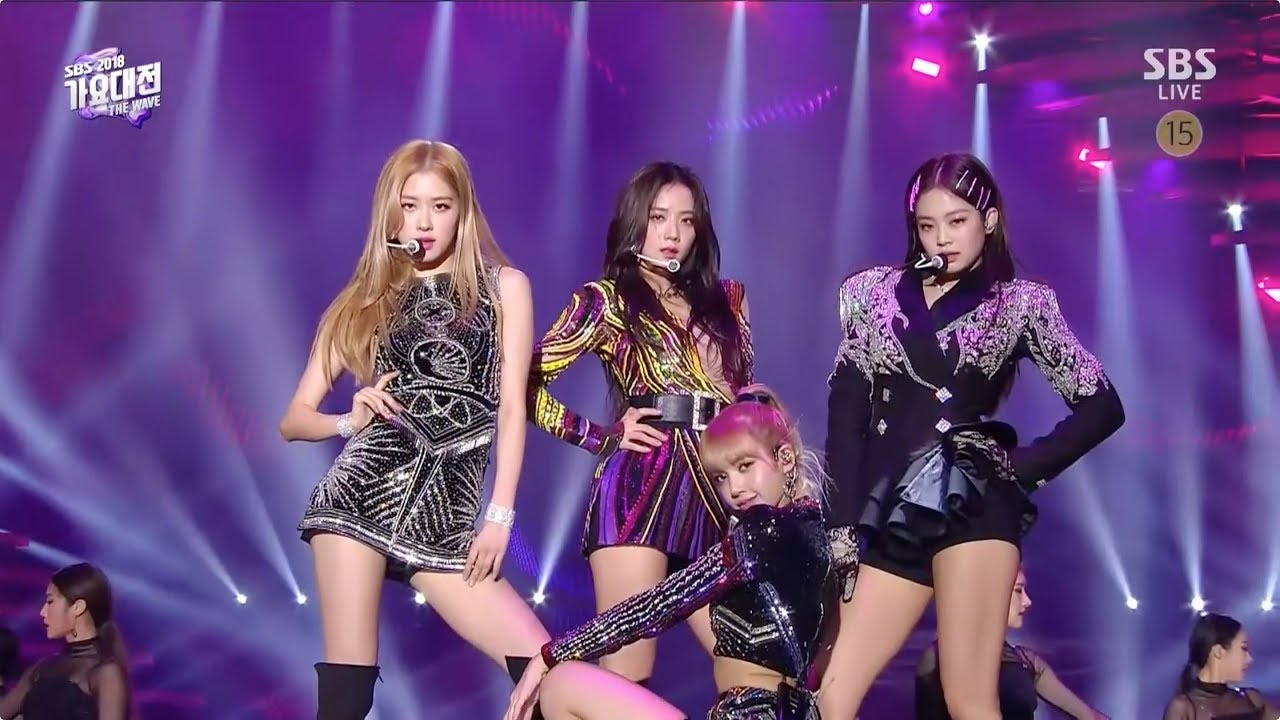 BLACKPINK   SOLO  DDU DU DDU DU  FOREVER YOUNG in 2018 SBS Gayodaejun