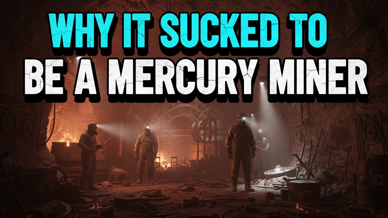 Boring Science For Sleep | Why It Sucked to Be a Mercury Miner