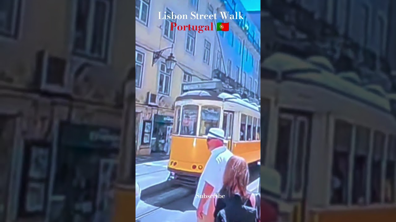 Lisbon Street Walk l Portugal Street Walk 