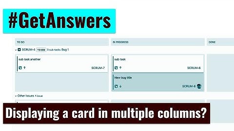 GetAnswers - Display one issue in multiple columns?