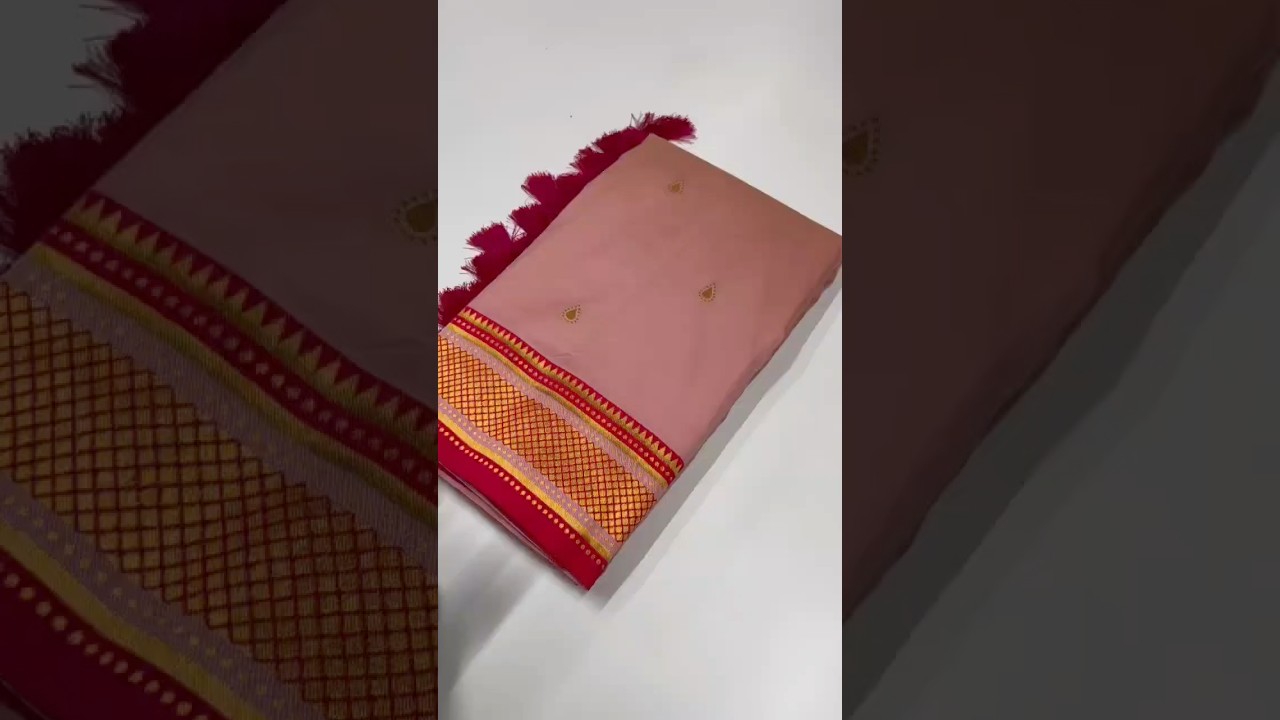 Top Trending Vitthala Pandurang Contrast Paithani Saree