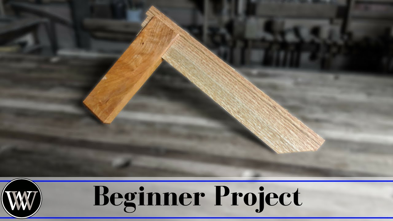 How To Make A Try Square Beginner Woodworking Project ...