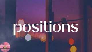 Ariana Grande - positions (Lyrics)