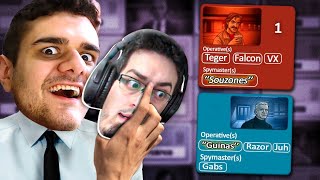 CODENAMES: TROQUEI DE LUGAR COM O GUINAS E TROLLAMOS GERAL - c/ Gabs, Juh, Vx, Falcon e +