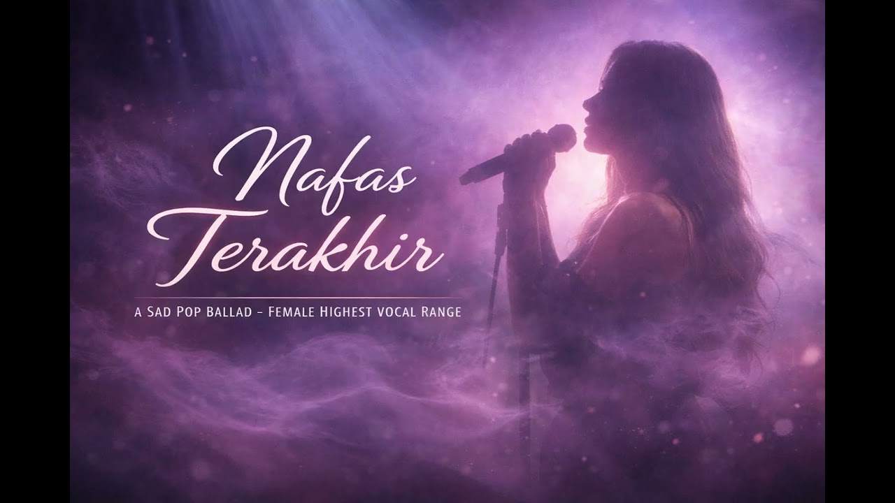 Nafas Terakhir (A Sad Pop Ballad – Female Highest Vocal Range) AI Malay Song