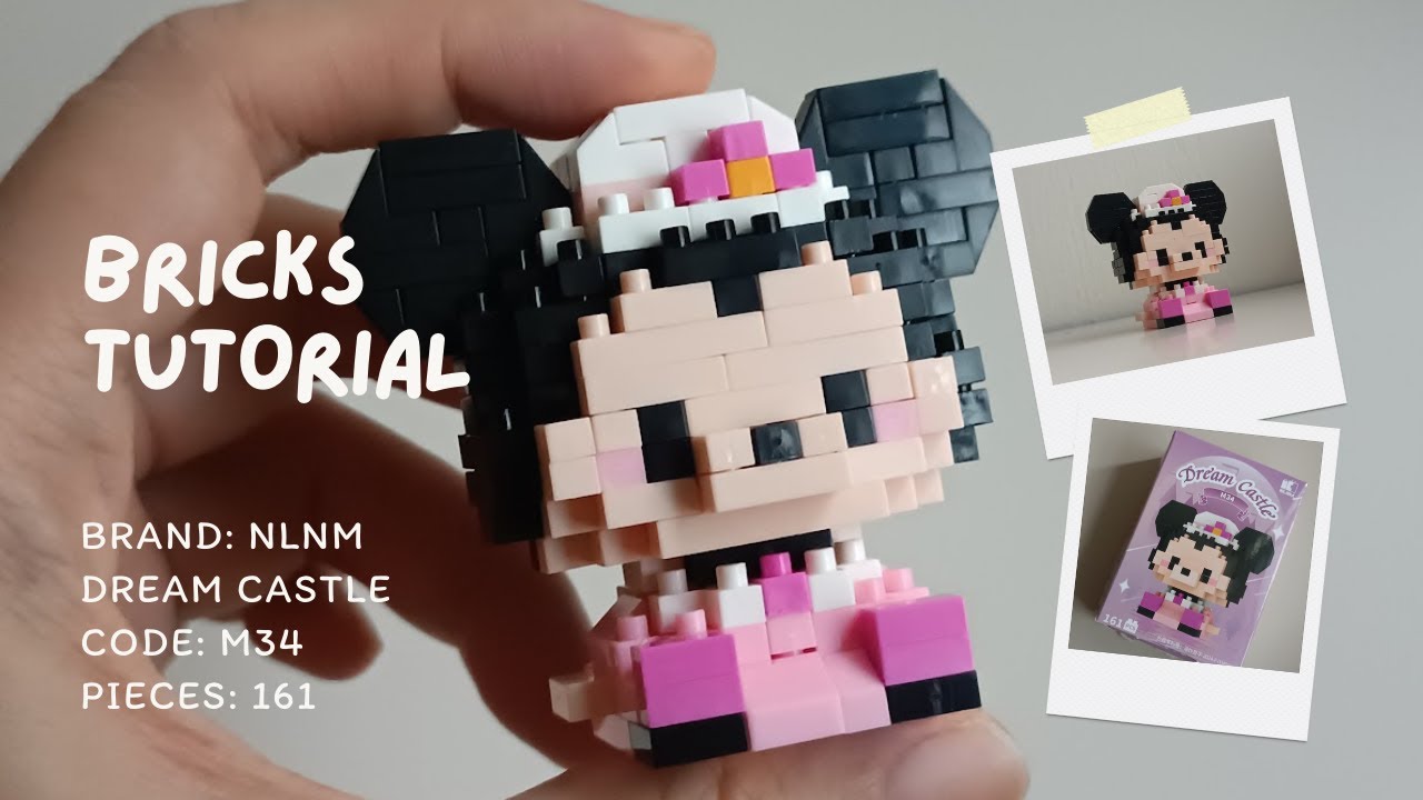 How to Build Minnie Mouse NLNM Dream Castle M34 | 161 Pieces