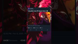 Kokushibo Cuts Off Akazas Hand...