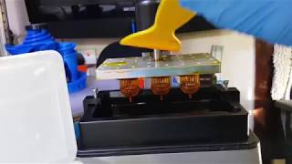 Kelant Orbeat D100 Resin Printer Part Clean In Ipa Bath