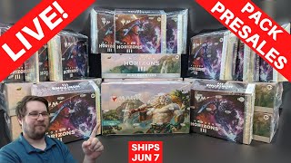 🔴LIVE! Modern Horizons 3 Collector & Play Pack Presales & Mass Opening pt 4 #MTG Ships 6/7