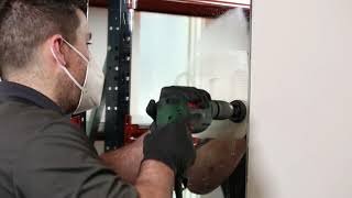 Mirror Scratch Removal  How To Remove Scratches From Mirror with electric drill and DIY Kit
