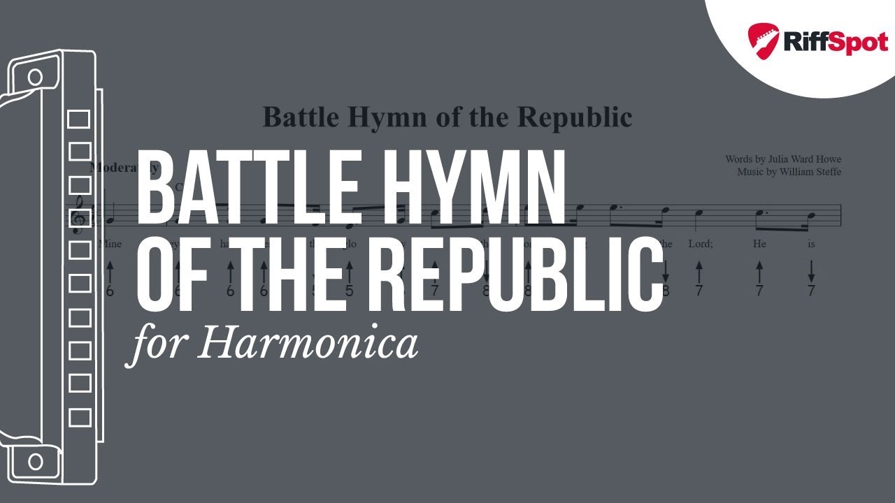Battle Hymn of the Republic Harmonica Tab YouTube