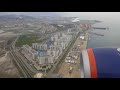 Сочи посадка B737-800NG (Landing in Sochi, B737-800NG)