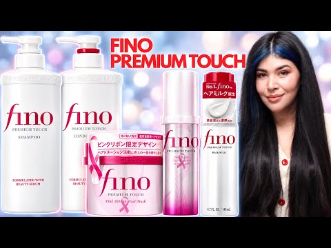 🇯🇵 FINO PREMIUM TOUCH Pink Ribbon, shampoo and more! Damaged hair treatment #jbeauty