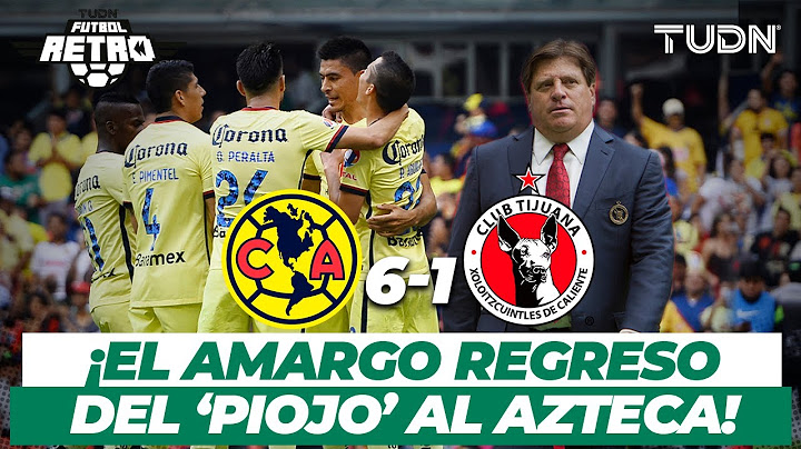 Merciless! Ame destroyed 'Piojo' Herrera's Xolos | América 6-1 Tijuana - 2016 | TUDN