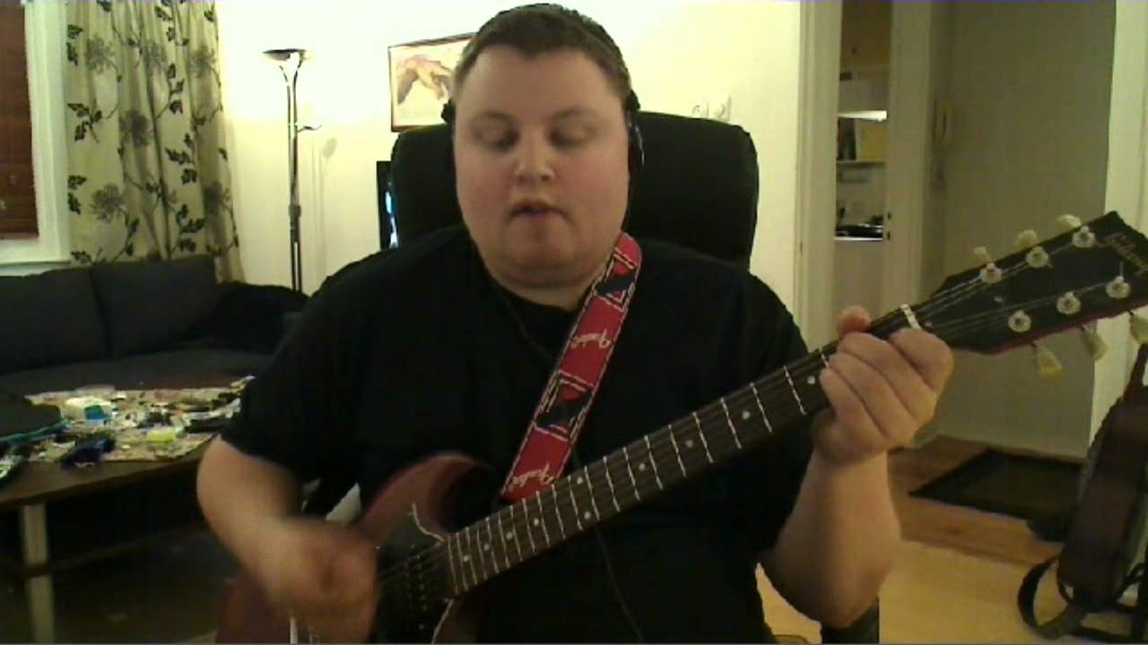 Eddie Guerrero wwe theme on guitar gibson sg faded