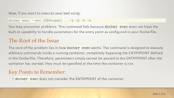 How to Pass Parameters to EntryPoint in Docker Containers