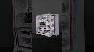 This White PC Looks 🤍 with AMD Ryzen 7 9800x 3d  RTX 5070 Build 🔥 #pcbuild #gamingpc