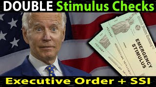 DOUBLE Stimulus! Second Stimulus Check Update & News | EXECUTIVE ORDER & SSI - Nov 18th