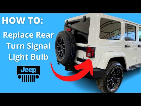 HOW TO Replace Rear Turn Signal Light Bulb | Jeep Wrangler JK 2007-2018 -  YouTube