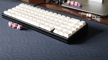 Banana Split Switches | Brass Plate | KBD67 MKII | Typing ASMR Sounds