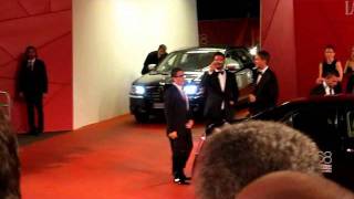 Madonna all'arrivo al red carpet della mostra del cinema di Venezia