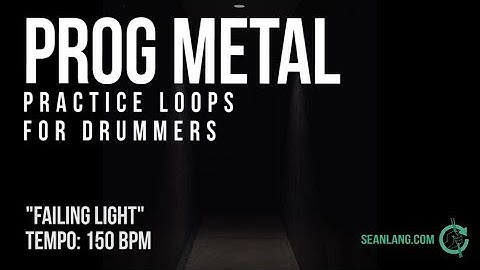 Prog Metal - Drumless Track For Drummers - "Failing Light"