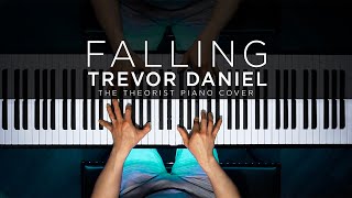 Trevor Daniel - Falling | The Theorist Piano Cover видео
