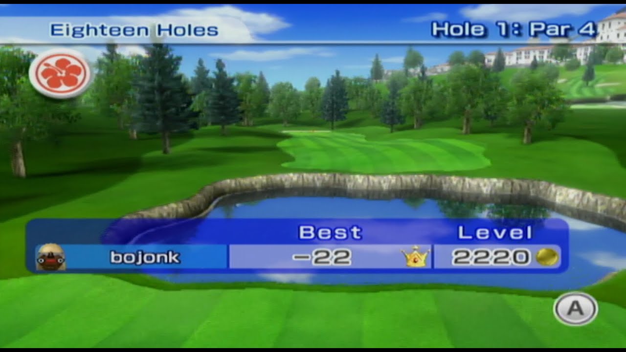 Wii Sports Resort Golf - 18 Holes - YouTube