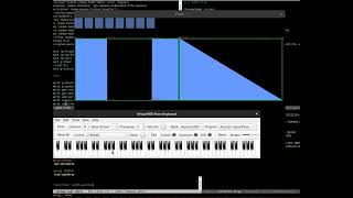 Demonstrating the difference between triangle, square and saw wave oscillator