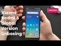 Xiaomi Redmi 5 Global Unboxing - распаковка и беглый взгляд