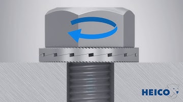 Heico Lock washers - Wedge locking effect