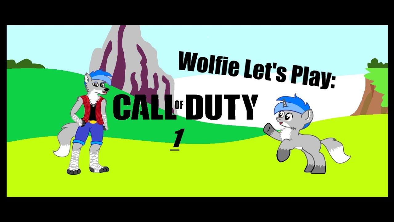 Wolfy Cod Wolfie Star Live Let's play!!! Call Of Duty 1 Part 1 - YouTube