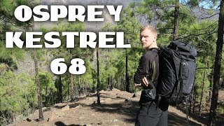 РЮКЗАК Osprey Kestrel 68, обзор и впечатления.