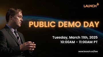 LAUNCH Accelerator 33 Public Demo Day