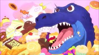 Tribe Cool Crew - Mizuki Mashiro transforms into T-Rex