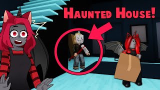 We Moved Into The *NEW* HAUNTED HOUSE! (Brookhaven RP Roblox)